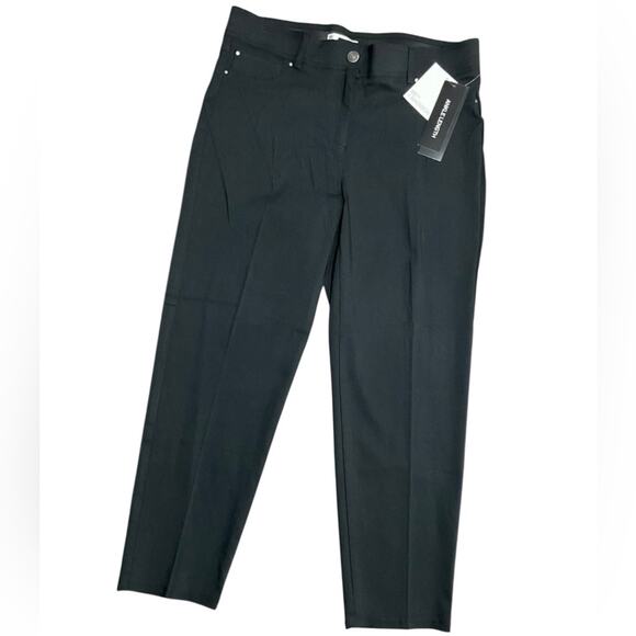 89th + Madison Women’s Ankle-Length Pants Black Size 12 NWT - Picture 1 of 11
